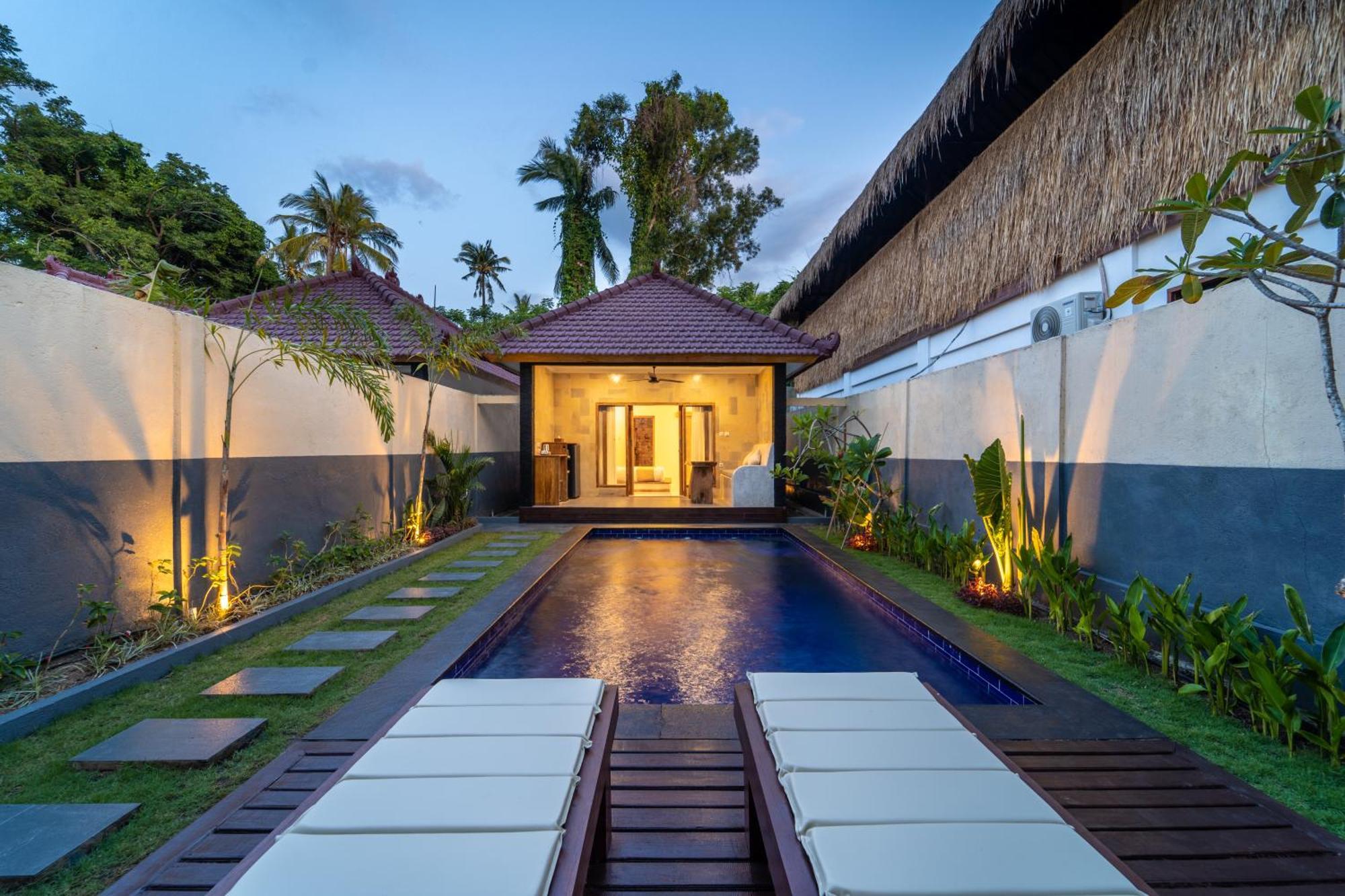 Tanis Village - Luxury Villas Gili Air Bagian luar foto